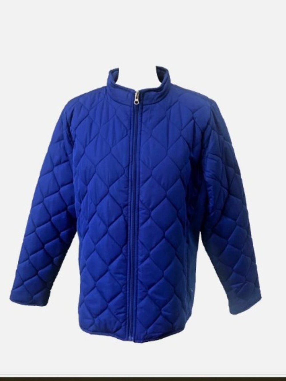 NWT Kim Roger's Core Jacket Quilted Blue Large